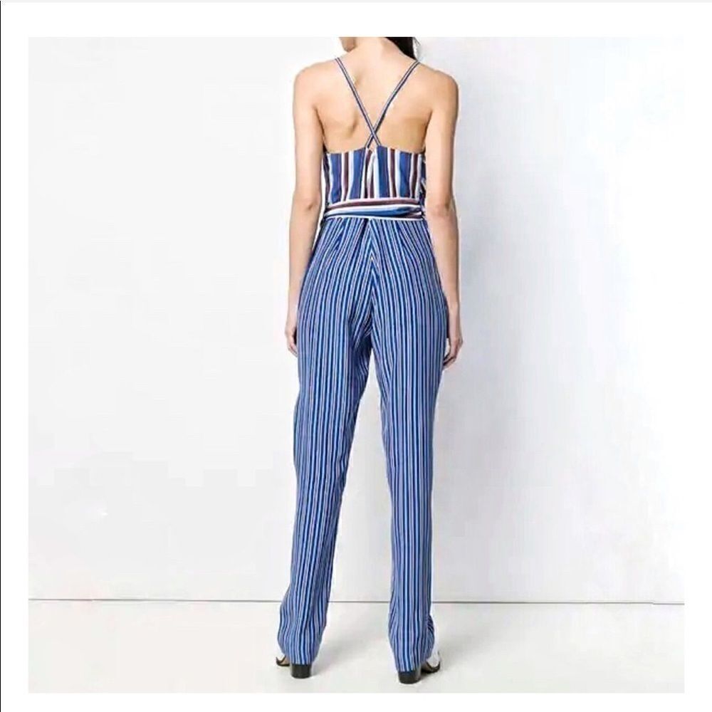 NWT Rag & Bone Felix Striped Silk Jumpsuit 4 - Picture 7 of 16